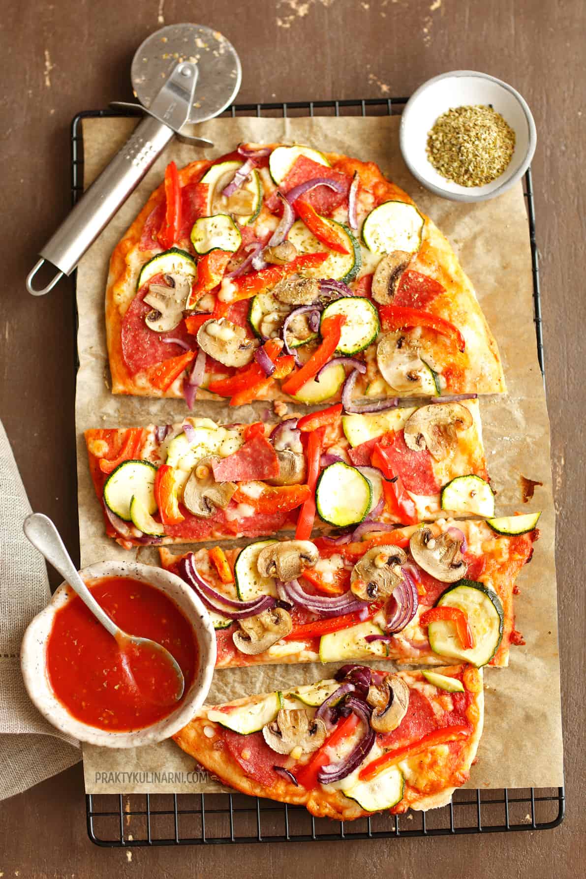 Pizza z salami
