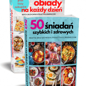 „50 śniadań szybkich i zdrowych” i „Obiady na każdy dzień” – pakiet 2 eBooków, 162 przepisy