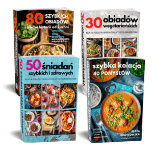 200 przepisów na śniadanie, obiad, kolację – 4 e-Booki