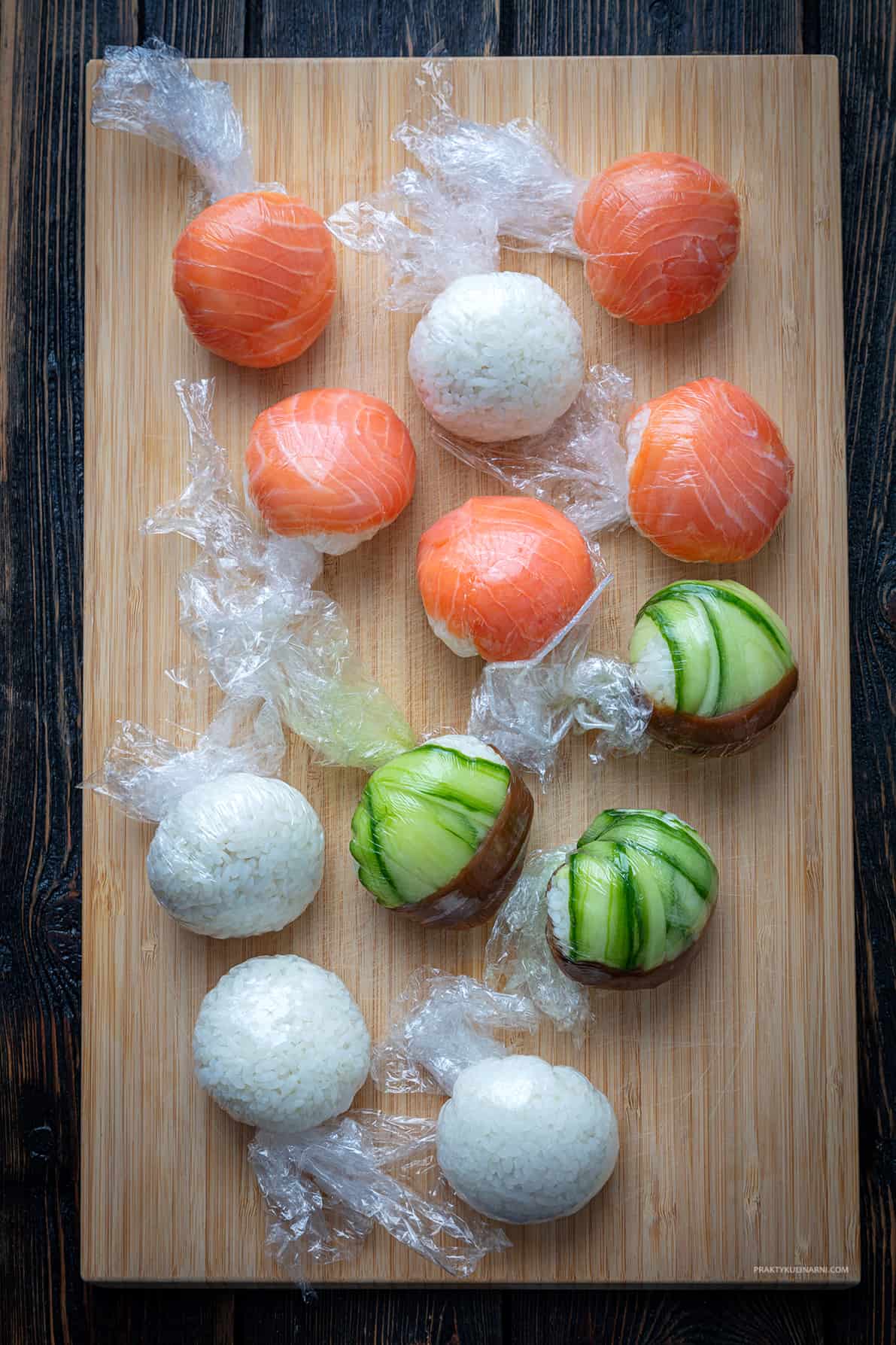 jak zrobić temari sushi