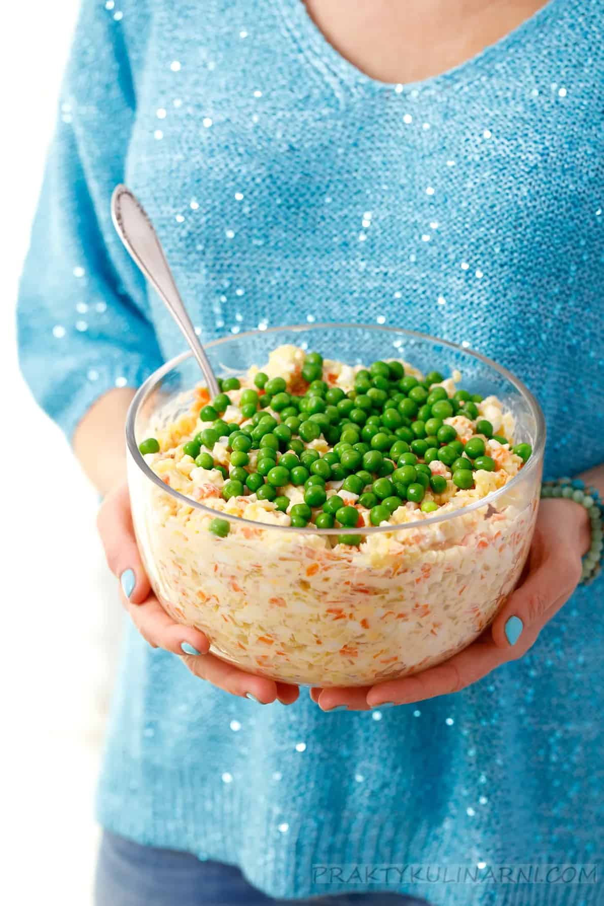 Potrawy wigilijne, 12 pomysłów na wigilijny stół salatka jarzynowa