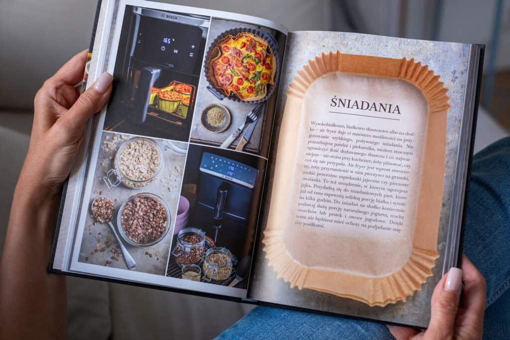 air fryer śniadania